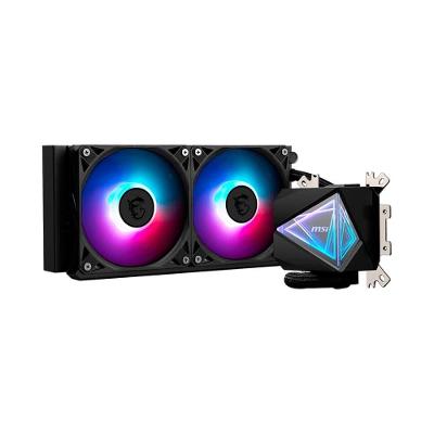 Water Cooler MSI MAG Coreliquid I240, ARGB, 240mm, Intel e AMD, Preto - MAG CORELIQUID I240