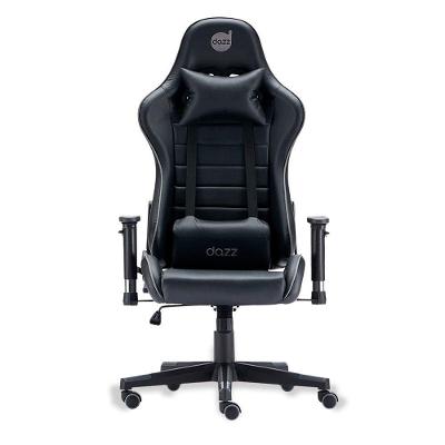 Cadeira Gamer DAZZ PRIME X V2, para Até 140KG, Inclinação 180 Graus, Claase 4 Preto e Cinza - 62000154