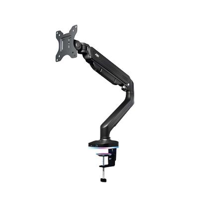 Suporte de Mesa Articulado para Monitor de 17" a 49" PIX, com Pistão a Gás, Preto - PX-GA49-S