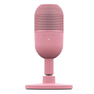Microfone Razer Seiren V3 Mini, Ultracompacto, Conexão USB, Quartz - RZ19-05050200-R3U1