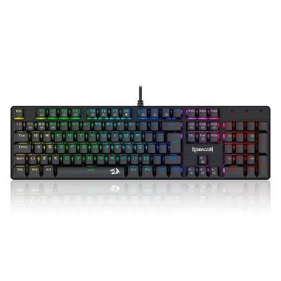 Teclado Mecânico Gamer Redragon Sindri, Rainbow, Preto - K671 (PT-BROWN)