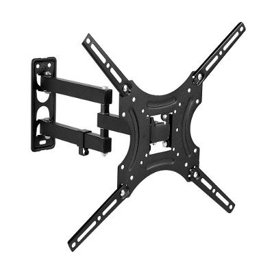Suporte de Parede Triarticulado Multivisão, para TVs de 17" a 55", com Inclinação e Giro, Preto - mi-1755-pr