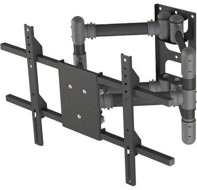 Suporte de Parede Triarticulado Multivisão, para TVs de 40" a 100", com Inclinação, Preto - stpa100-pr