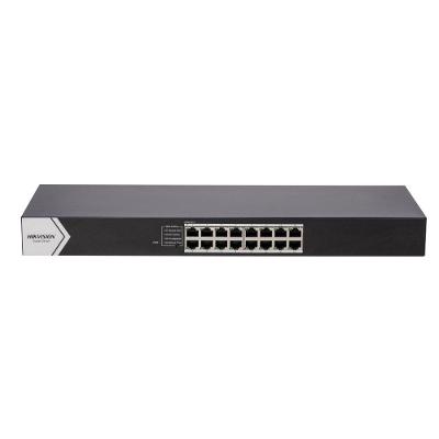 Switch Hikvision DS-3E0516-E, 10/100/1000Mbps, Gigabit Ethernet, 16 Portas - 022171-9