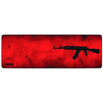 Mousepad Gamer Rise Mode Speed, AK47, Estendido (900x300mm), Vermelho - RG-MP-06-AKR