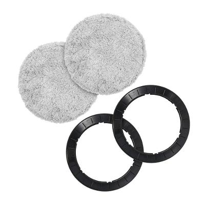 Kit reposição com 2 Anéis de suporte + 1 par de pano de limpeza MOP para Robô Limpa Vidro KABUM! smart Aero Pro - KSHPR275