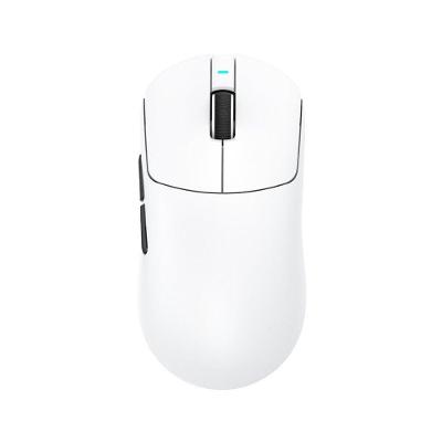 Mouse Gamer Sem Fio Attack Shark X8PRO, 40000 DPI, Sensor PAW3395PRO, Switch Omron, 8K, Tri-Mode, White - X8 PRO White