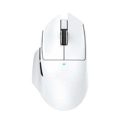 Mouse Gamer Sem Fio Attack Shark V6, RGB, 25000 DPI, Tri-Mode Wireless Bluetooth USB-C, Branco - V6