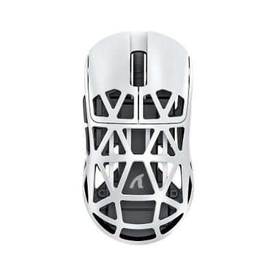 Mouse Gamer Sem Fio Attack Shark R2 Magnesium, 42000 DPI, Liga de Magnésio, Switch Óptico, Tri-Mode Wireless Bluetooth USB-C, Branco - R2