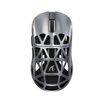 Mouse Gamer Sem Fio Attack Shark R2 Magnesium, 42000 DPI, Liga de Magnésio, Switch Óptico, Tri-Mode Wireless Bluetooth USB-C, Cinza - R2