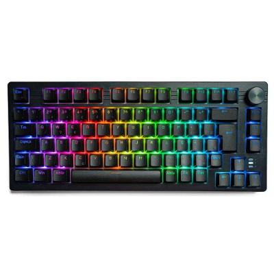 Teclado Sem Fio Mecânico Gamer Husky Nomadic, RGB, Switch Gateron G Pro Red, Bluetooth, ABNT2, Preto - HTG800PTVR