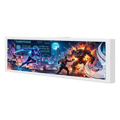 Tela Secundaria Gamer Smart Screen Support Rise Mode, 9.2" IPS, USB-C, Branco - RM-SCP-W