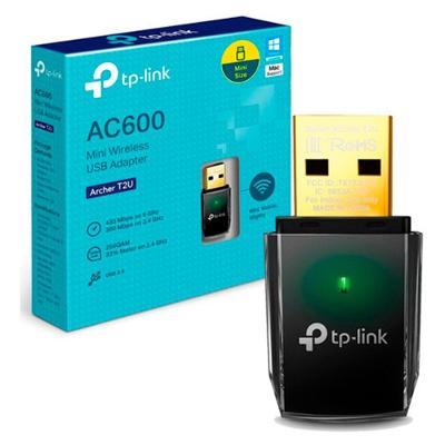 Adaptador Wireless TP-Link USB AC600 Archer T2U Nano
