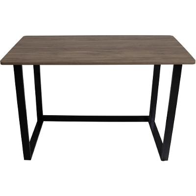 Mesa Office Hayonik MHO 1500, Pés com Regulagem de Altura, Borda 15mm, Amendola Rustica - 74461