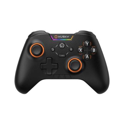 Controle Husky Hunter, Sem Fio, Compativel com PC/Android/iOS, 24 Botões Programáveis, RGB, Preto - HJK002PT