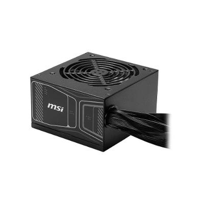 Fonte MSI MAG A850GN PCIE5, 850W, 80 Plus Gold, Non-Modular, PFC Ativo, Com Cabo, Preto - MAG850GNPCIE5