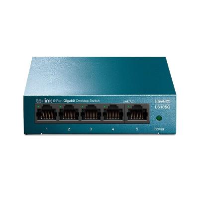Switch TP-Link LS105G, 10/100/1000Mbps, Gigabit Ethernet, 5 portas - 100001784