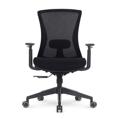 Cadeira de Escritório Ergonômica DT3 Vicenza, Até 120Kg, Suporte de Lombar, Ajuste de Ângulo, Preto - 13385-0
