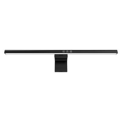 Luminária Led para Monitor Rise Mode Lumina 50cm, monitores 29" a 34" polegadas, Plano, Preto - RM-LMF-50-B