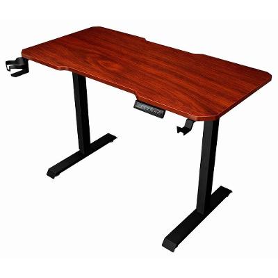 Mesa Gamer Lift Rise Mode Madeira MDF, Com Regulagem de Altura Elétrica, 1 Motor, 2 Memorizações, Nogal - RM-ML-01-MN