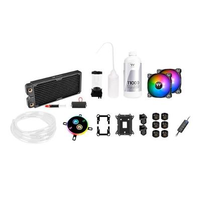 Water Cooler Thermaltake Pacific C240, ARGB, 240mm, AMD/Intel, Preto  - CL-W249-CU12SW-A