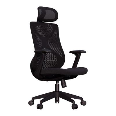 Cadeira Office Elements Aiven, Até 120kg, Reclinável, Malha, Preta - 72106