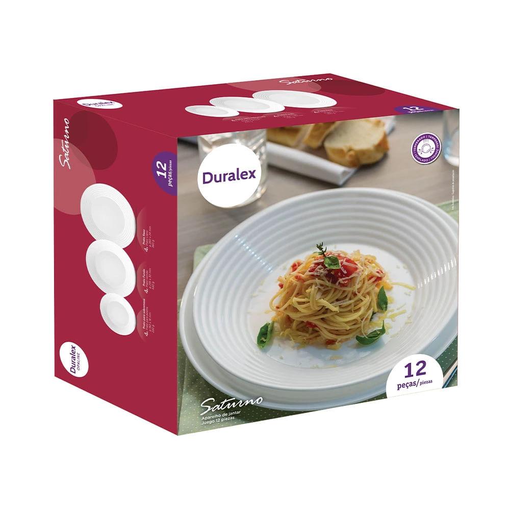 Aparelho de Jantar Nadir Saturno Duralex em Vidro 12 Peças - 7