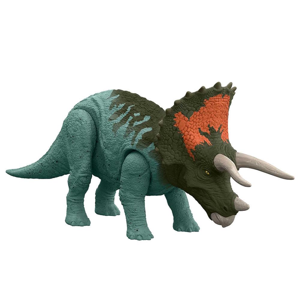 Dinossauro Jurassic World Triceratops Ruge - 1