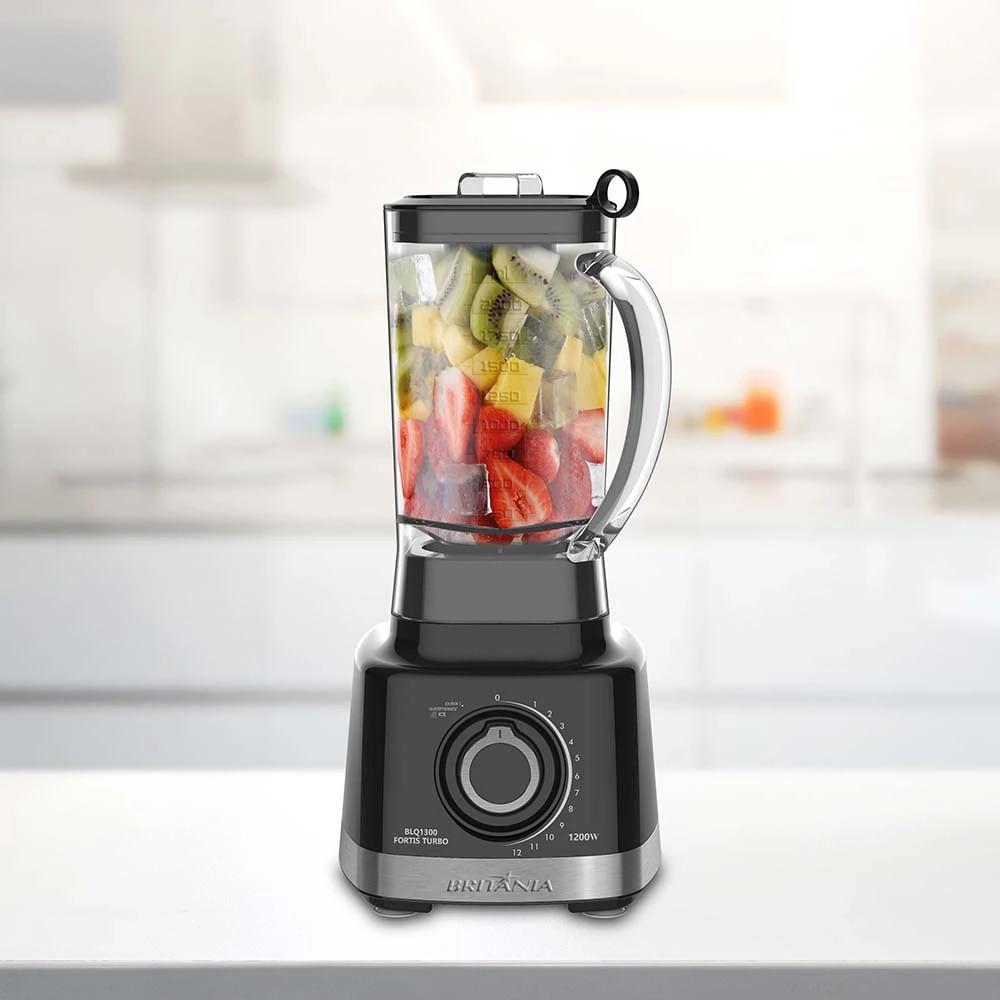 Liquidificador Britânia Turbo BLQ1300P Preto - 220V - 9
