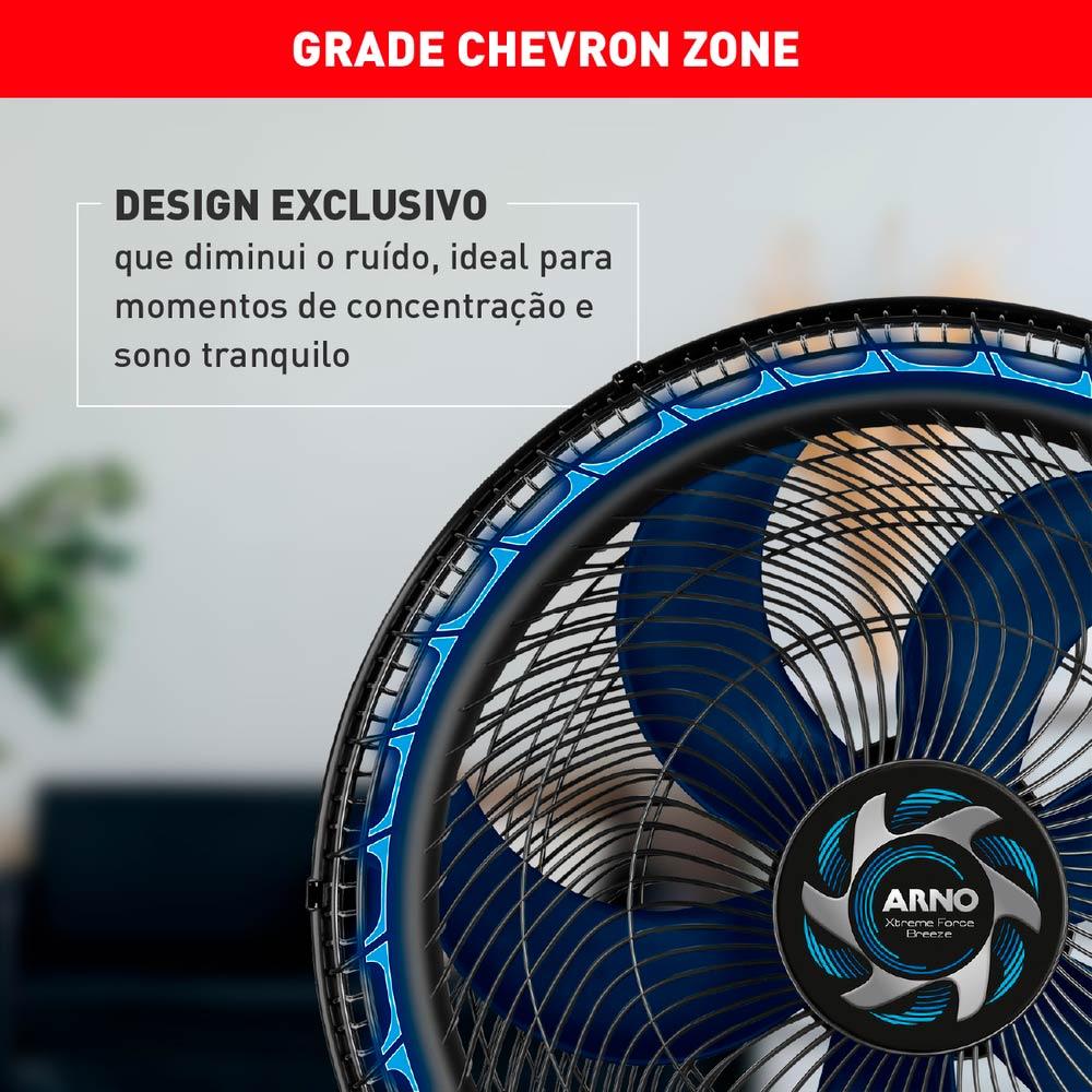 Ventilador de Mesa Arno Xtreme Force Breeze 6 Pás VB50 - 50cm 127V - 2