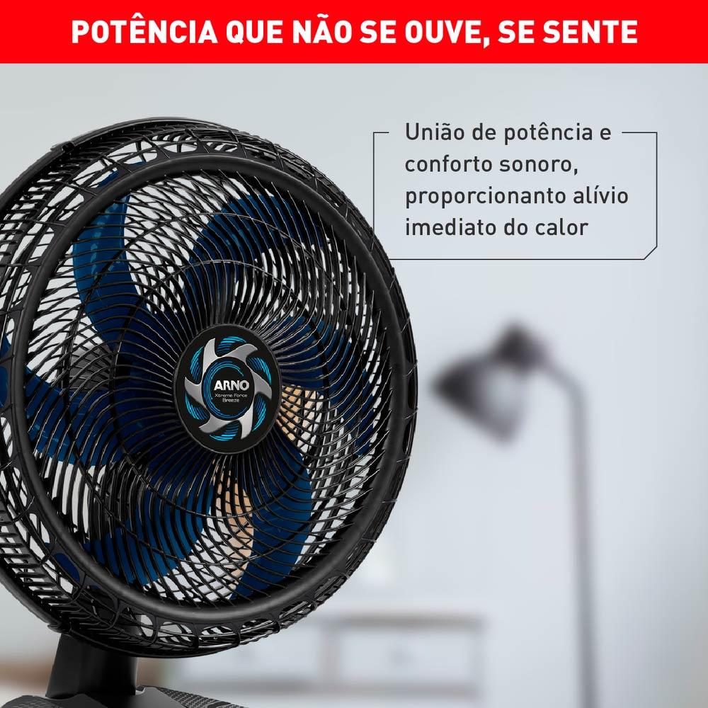 Ventilador de Mesa Arno Xtreme Force Breeze 6 Pás VB50 - 50cm 127V - 5
