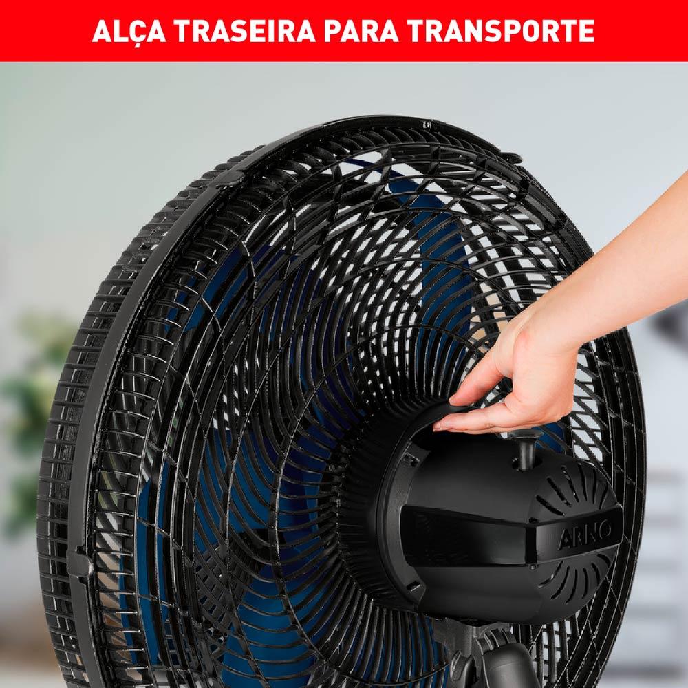 Ventilador de Mesa Arno Xtreme Force Breeze 6 Pás VB50 - 50cm 127V - 10