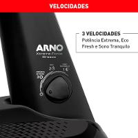 Ventilador de Mesa Arno Xtreme Force Breeze 6 Pás VB50 - 50cm 127V - 6