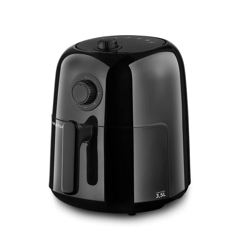 Fritadeira Elétrica Air Fryer Multilaser CE205 3,5L Preta - 127V - 4