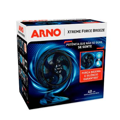 Ventilador de Mesa Arno Xtreme Force Breeze 6 Pás VB40 - 40cm 127V