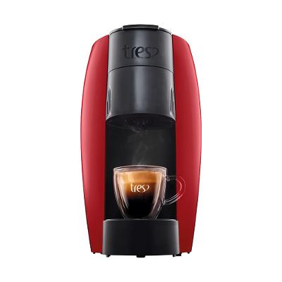 Máquina de Café Expresso Três Corações Basic Vermelha - 127V