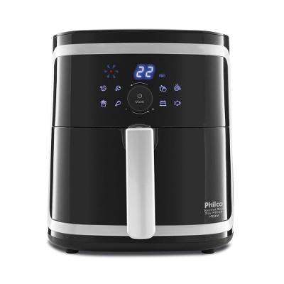 Fritadeira Elétrica Air Fryer Philco Gourmet Black Plus PFR16P 5L Preta - 220V