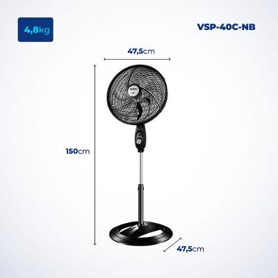 Ventilador de Coluna Mondial 6 Pás Super Power VSP40CB - 40cm 220V