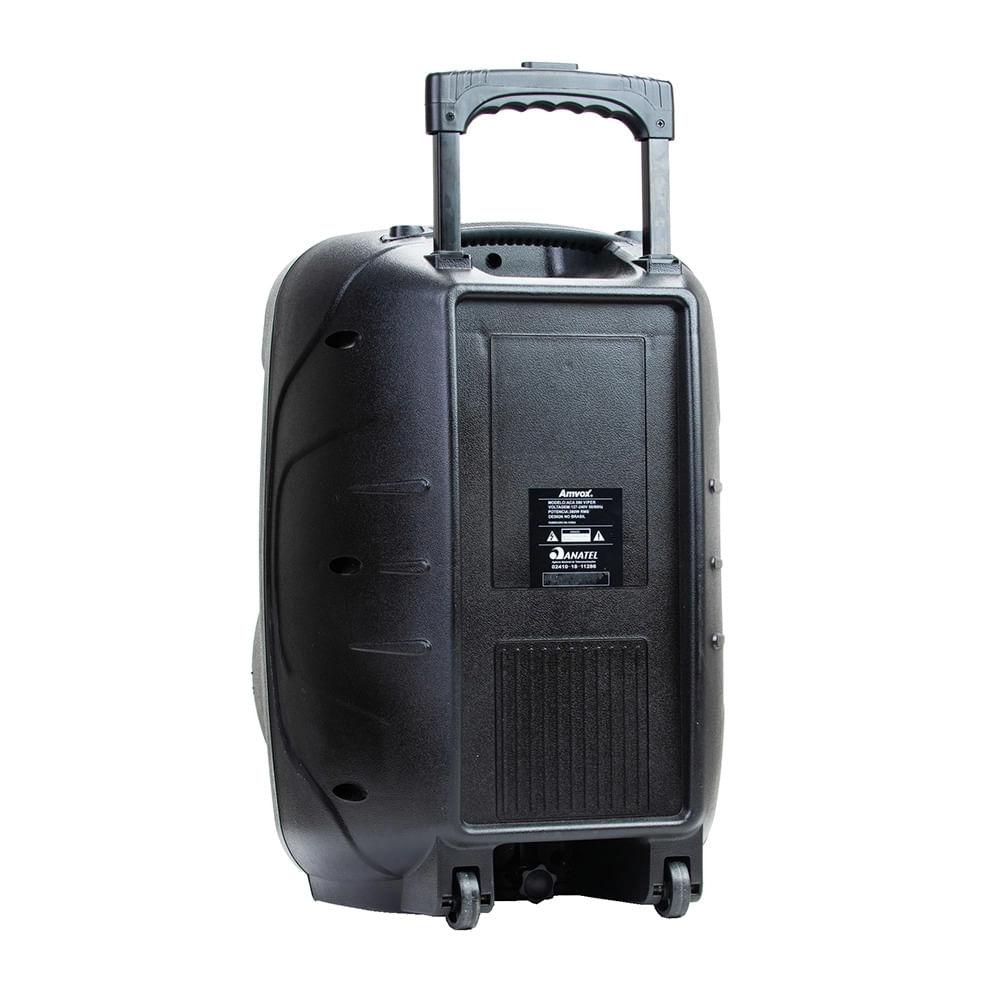 Caixa Amplificada Bluetooth Amvox ACA 480 Viper II - Bivolt - 3