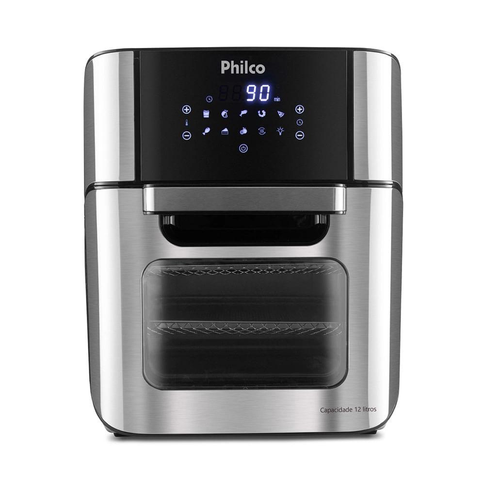 Fritadeira Elétrica Air Fryer e Forno Philco Oven 2 em 1 PFR2200P 12L Preta - 220V - 1