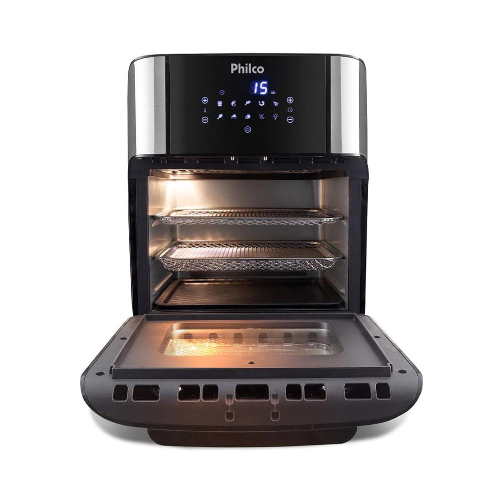 Fritadeira Elétrica Air Fryer e Forno Philco Oven 2 em 1 PFR2200P 12L Preta - 220V - 3