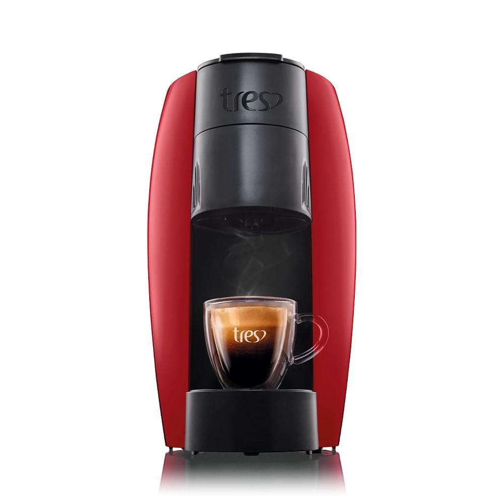 Máquina de Café Expresso Três Corações Basic Vermelha - 220V - 1