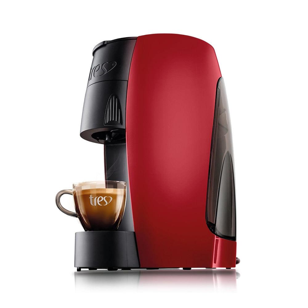 Máquina de Café Expresso Três Corações Basic Vermelha - 220V - 3