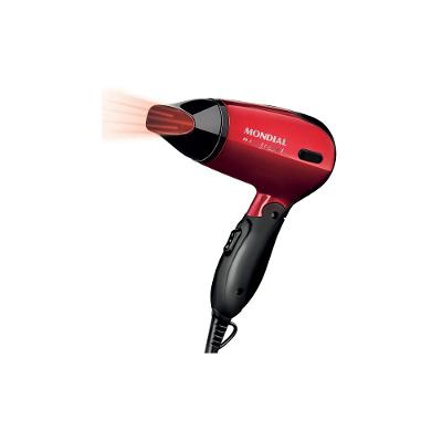 Secador de Cabelo Mondial Max Travel SC10 Vermelho - 1200W