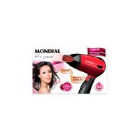 Secador de Cabelo Mondial Max Travel SC10 Vermelho - 1200W - 3