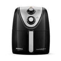 Fritadeira Elétrica Air Fryer Mondial Grand Family Inox AFN-50-BI 5L Preta - 220V - 2