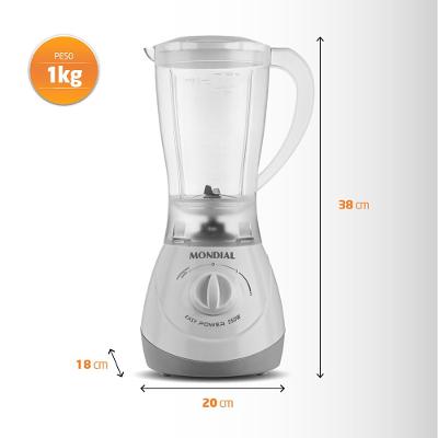 Liquidificador Mondial Easy Power L-550-W Branco - 127V