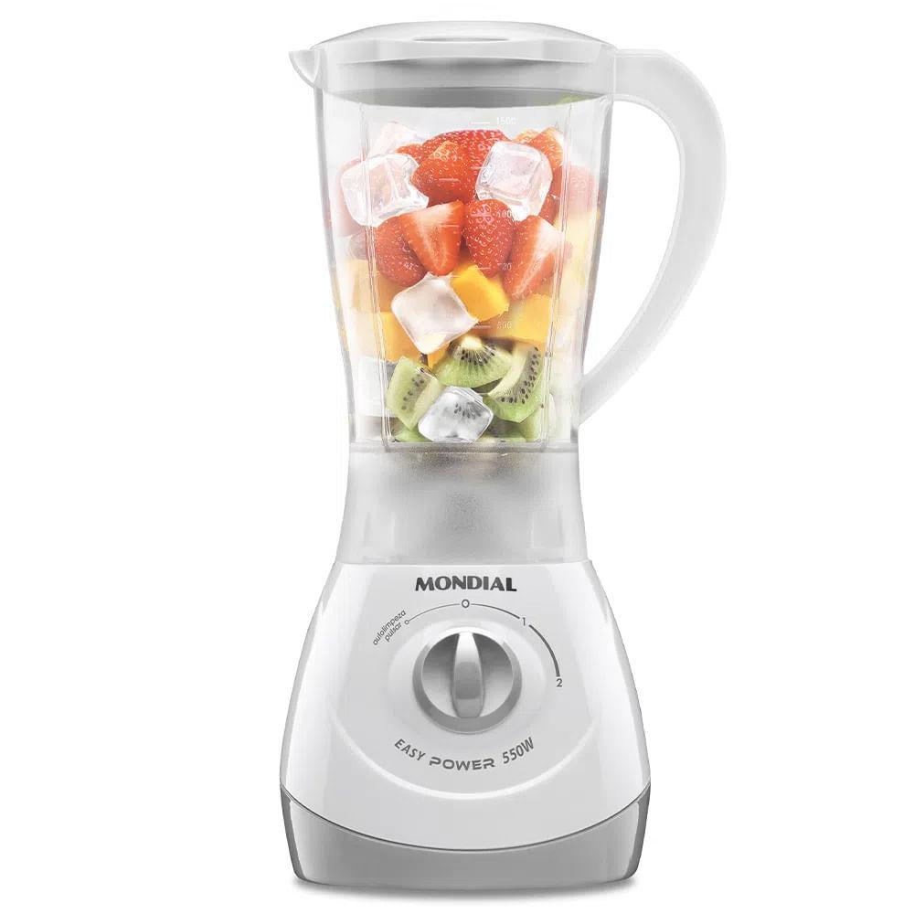 Liquidificador Mondial Easy Power L-550-W Branco - 127V - 7