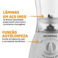 Liquidificador Mondial Easy Power L-550-W Branco - 127V
