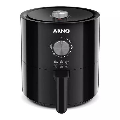 Fritadeira Elétrica Air Fryer Arno Airfry Ultra UFRP 4,2L Preta - 127V